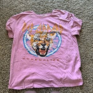 Anthropology led zeplkn tee